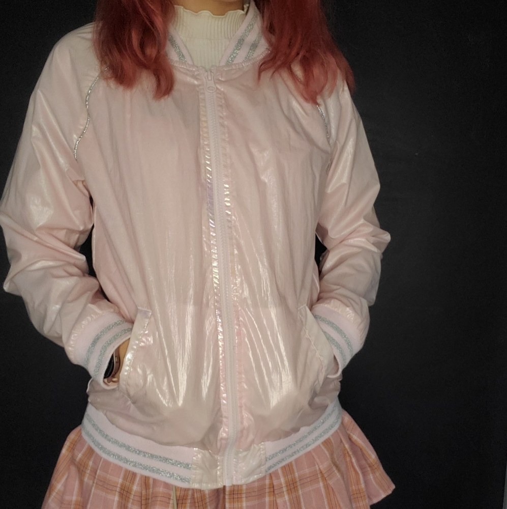 Holographic vinyl jacket